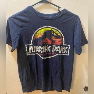 Boys Jurassic Park T-shirt, size 10/12 medium.